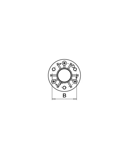 Roseta soldable anillo goma MOD 3502 304 | Q-Railing | Barmet