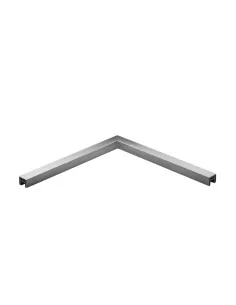 Conector de pasamanos, MOD 6324, alu, para pasamanos Ø40 mm, satinado |