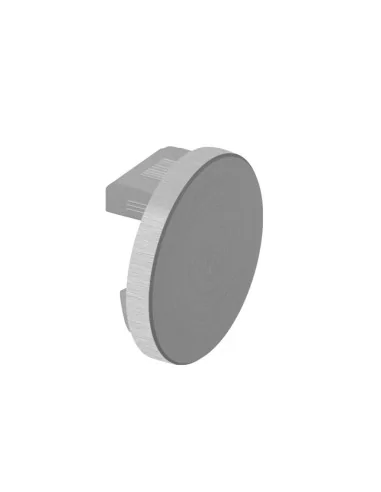Tapa plana para pasamanos, MOD 6732, alu, para perfil U superior 42.4 m