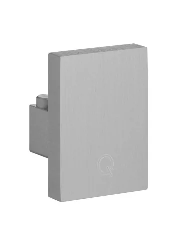 Tapón terminal, Easy Glass View, MOD 6832, alu, tapeta terminal inferi