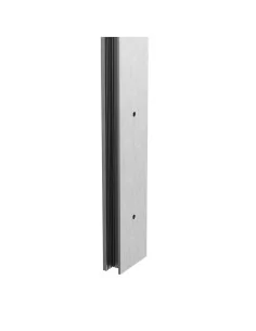 Perfil de pared, medio, Easy Glass View, longitud: 5000 mm, con agujer
