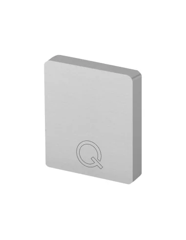 Tapón plano para pasamanos, MOD 6913, alu, para perfil U 33 x 39 mm, a