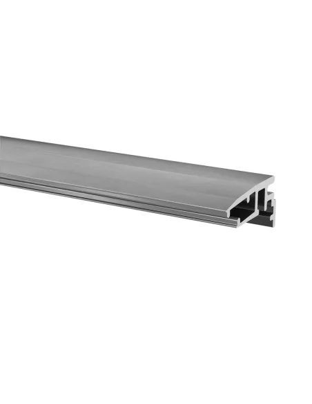 Perfil de cierre chapas metal., Easy Glass, longitud: 5000 mm, medida