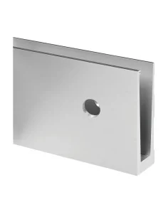 Perfil para suelo, Slim, MOD 8030, alu, montaje lateral, longitud: 500