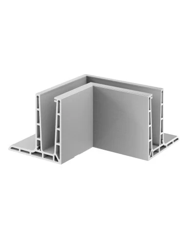 Esquinero para perfil, Pro F, MOD 8121, esquina interior, cepillado