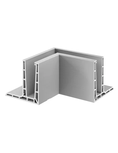 Esquinero para perfil, Pro F, MOD 8121, esquina interior, cepillado