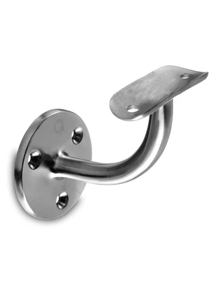 Soporte pasamanos pared MOD 0112 acero inoxidable 304 Ø33.7mm