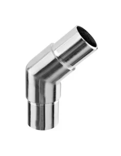 Conector en ángulo 45° MOD 0300 acero inoxidable 304 pasamanos Ø42.4mm