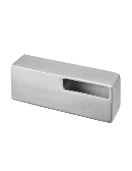 Soporte pasamanos para pared, MOD 4134, 316, para pasamanos 40x10mm, satinado