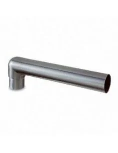 Conector 306 de esquina a 90° de tubo redondo AISI304