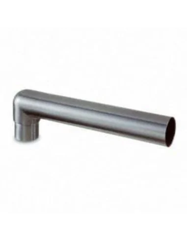Conector 306 de esquina a 90° de tubo redondo AISI304