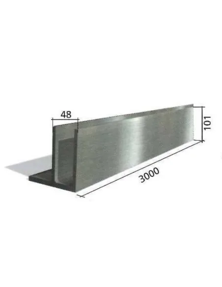 Soporte de barandilla Glass U sobre suelo - Barmet