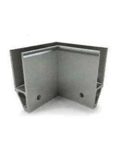 Soporte esquinero Glass U Base interna lateral - Barmet