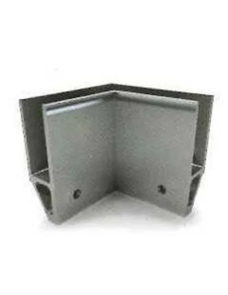 Soporte esquinero Glass U Base interna lateral - Barmet