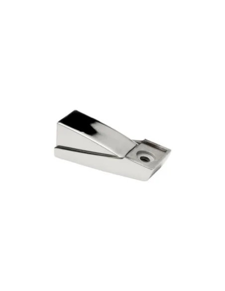 Soporte fijo para pasamanos a pared plano en acero inoxidable AISI-316 ST-334