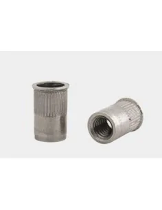 Tuerca remachable modelo BR-2011 acero inoxidable para poste.