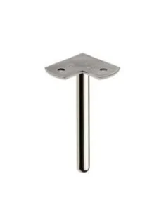 Soporte para pasamanos de acero inoxidable cuadrado o rectangular en esquina