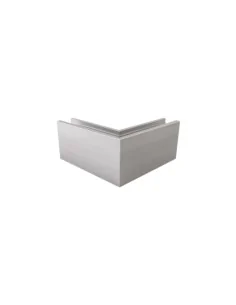 Esquinero 90º exterior para montaje de barandilla de vidrio Glassfit