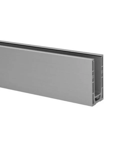 Perfil suelo, Easy Glass Smart, montaje superior
