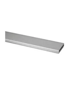 Tubo de pasamanos rectangular de acero inoxidable 40x10mm