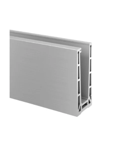 Perfil para suelo montaje superior Mod 8110 Aluminio