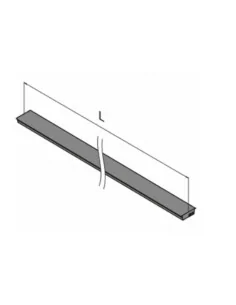 Protector de goma intermedio 6901 Easy Glass Pro 2500mm