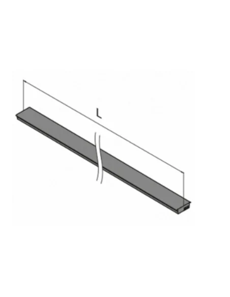 Protector de goma intermedio 6901 Easy Glass Pro 2500mm