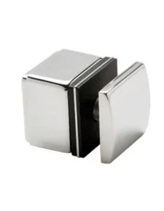Adaptador lateral para vidrio cuadrado CC-772 AISI316