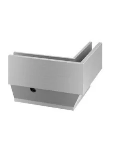 Esquinero exterior 90º conector perfil lateral barandilla vidrio - 6316