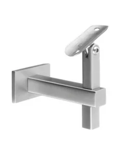 Soporte pasamanos Square Line Mod. 4145 para tubo redondo