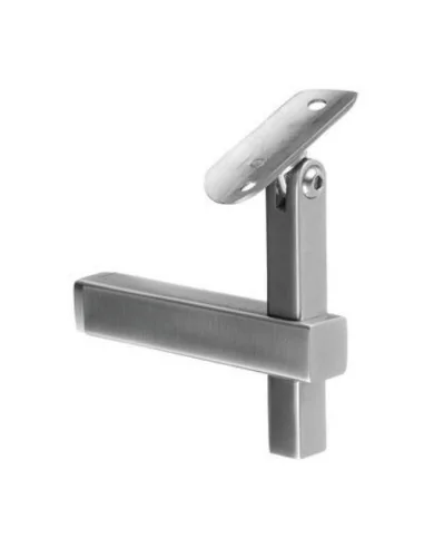 Soporte pasamanos Square Line Mod. 4133 para tubo redondo