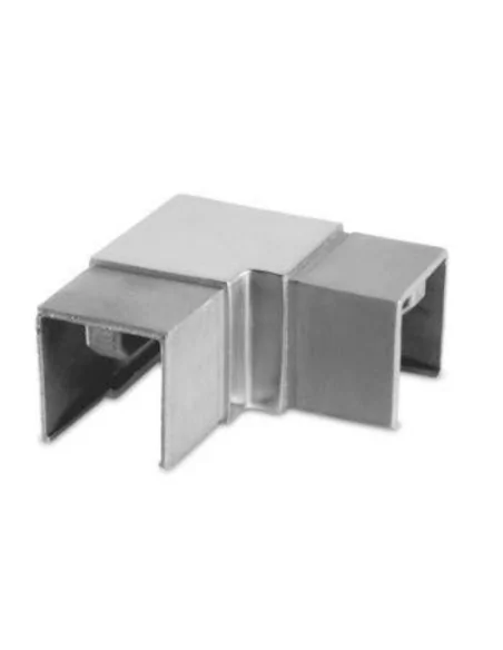 Conector esquina 90º cuadrado 40x40 perfil U 6343