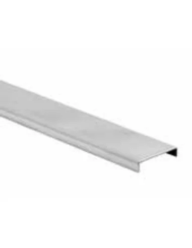 Pasamanos en forma de u de aluminio satinado - Barmet.es