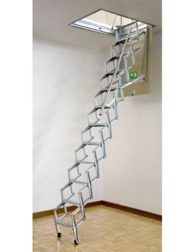 Escalera escamoteable para interior modelo Fan - Barmet.es
