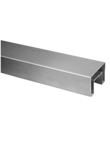Pasamanos en "U" rectangular Mod 6924 acero inox. 40X60mm