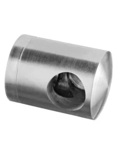 Soporte para travesaño Mod 0833 de Ø12mm derecho para tubo plano