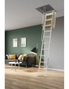 Escalera plegables escamoteables tramo metal - Barmet