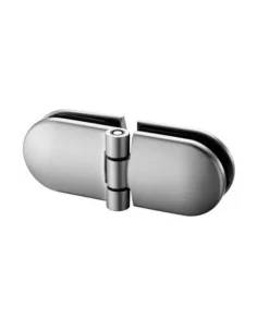 Bisagra para vidrio mod 0283 en acero inoxidable AISI 316