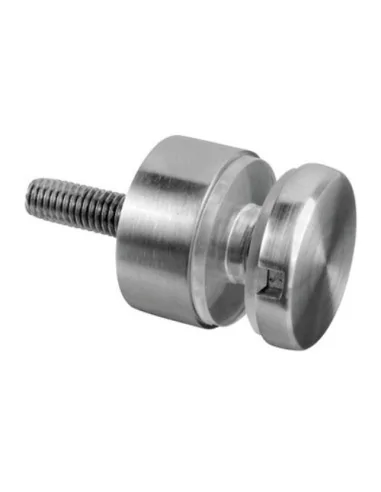 Adaptador para vidrio Ø30mm en acero inoxidable AISI 304/316 Mod 0746