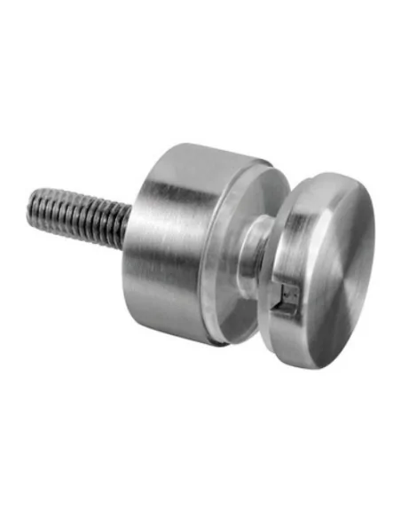 Adaptador para vidrio Ø30mm en acero inoxidable AISI 304/316 Mod 0746