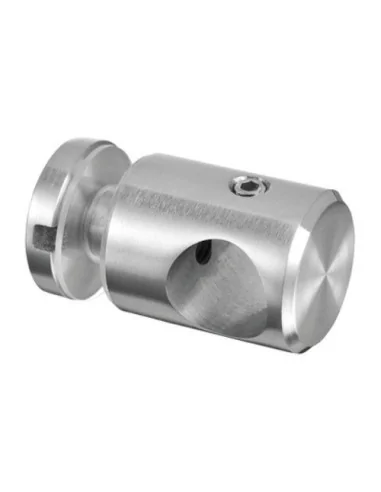 Soporte varilla para vidrio Ø25mm en acero inoxidable AISI 304/316 Mod 0755