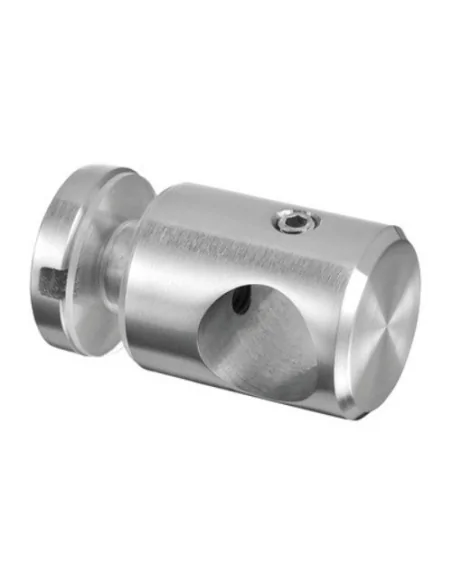 Soporte varilla para vidrio Ø25mm en acero inoxidable AISI 304/316 Mod 0755