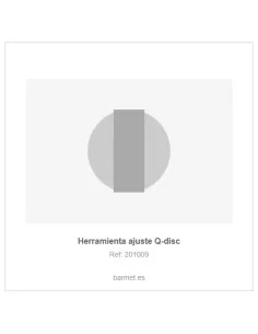 Herramienta de Ajuste de Q-disc | Precisión y Facilidad para tu Proyecto