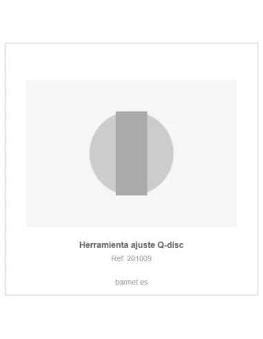 Herramienta de Ajuste de Q-disc | Precisión y Facilidad para tu Proyecto