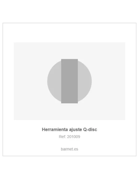Herramienta de Ajuste de Q-disc | Precisión y Facilidad para tu Proyecto
