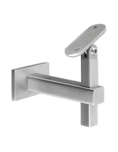 Soporte pasamanos Square Line Mod. 4145 para tubo cuadrado o rectangular