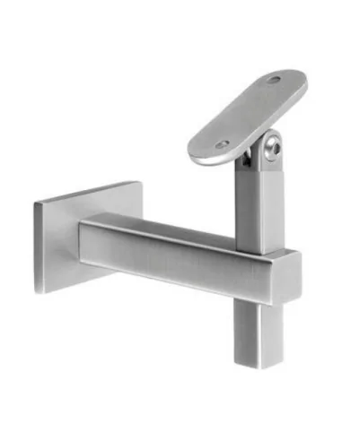 Soporte pasamanos Square Line Mod. 4145 para tubo cuadrado o rectangular