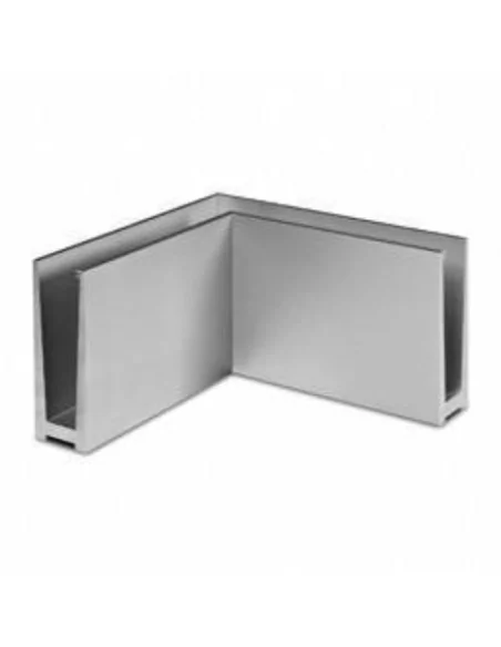 Perfil esquina interior para barandilla Easy Glass Slim superior - Barmet