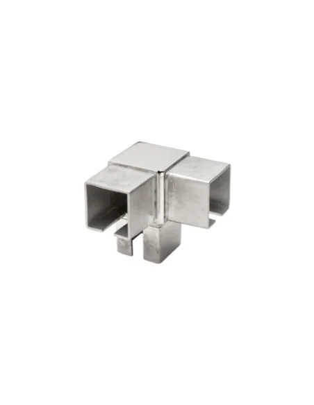 CT-225 - Conector para poste en esquina - SQUARE-IT