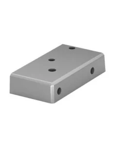 Base Izquierda para poste de barandilla de aluminio 9026